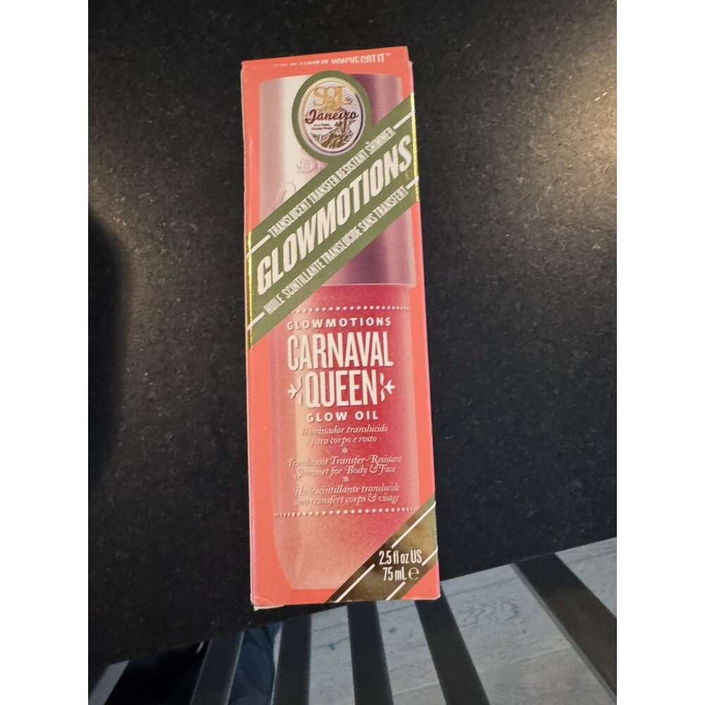 Sol De Janeiro Glowmotions Carnaval Queen Glow Oil -  2.5 OZ - BNIB